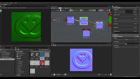 NormalMirror node for Substance Designer
