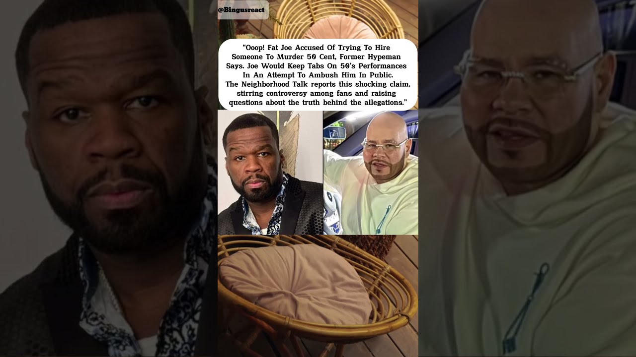 Fat Joe Accused Of Hiring Hit On 50 Cent Shocking Lawsuit Exposed FatJoe 50Cent Shorts