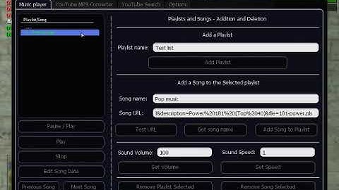 CIT music player tutorial - how put a music 2018-2019