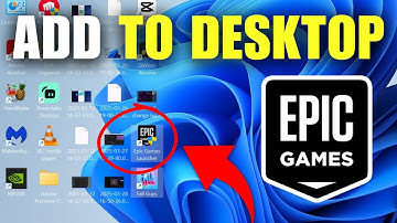How To Add Epic Games to Desktop (Create Shortcut)