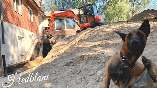 New drainage around an old friend's house Part 2 -The insulation