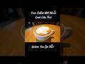 “Do THIS if you want perfect coffee foam ☕✨” #coffee #barista #latteart