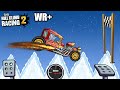 HOT ROD in RAGING WINTER - Hill Climb Racing 2 World Record 2448m