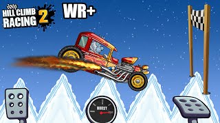 HOT ROD in RAGING WINTER - Hill Climb Racing 2 World Record 2448m screenshot 5