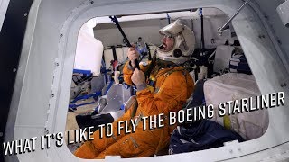 What it's like to fly the Boeing Starliner CST100 Spaceship