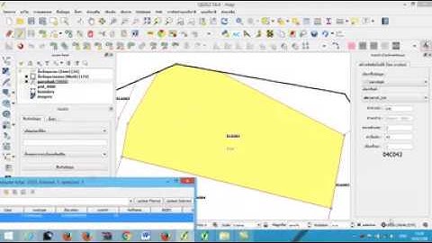 การค้นหารูปแปลงที่ดินบนโปรแกรม QGIS/LTAXGIS