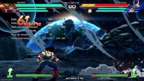 DBFZ Bardock Sparking Loop