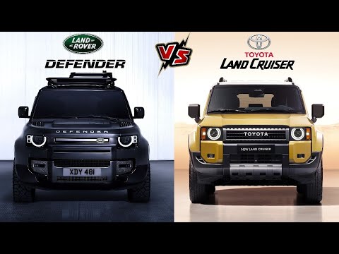 New 2024 Toyota Land Cruiser vs 2024 Land Rover Defender | Rugged Off Roader SUV