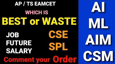 AP / TS EAMCET 2022|BEST ORDER|csm|AI ML|AIM|CSM|#tseamcet2022 #apeamcet2022 #eamcet