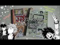 DIY BNHA Deku-Inspired Anime Notebook {NO PRINTER}