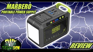 MARBERO 88Wh Portable Power Station Review: Your Ultimate Camping and Emergency Backup Solution!