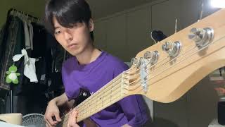 almost monday - sunburn Bass cover (+TAB)