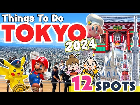 Things to do in Tokyo! Things to know before traveling to Japan 2024 / Travel Guide