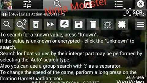 Cheat Crisis action 2016 /hack wall by game guardian/