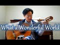 What a Wonderful World / Louis Armstrong  – Guitar (Fingerstyle) Cover