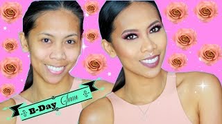 GRWM B-Day Glam + GIVEAWAY (CLOSE) | AirahMorenaTV