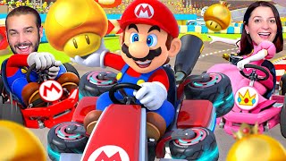 ON JOUE A MARIO KART MAIS AVEC QUE DES CHAMPIGNONS DORES !