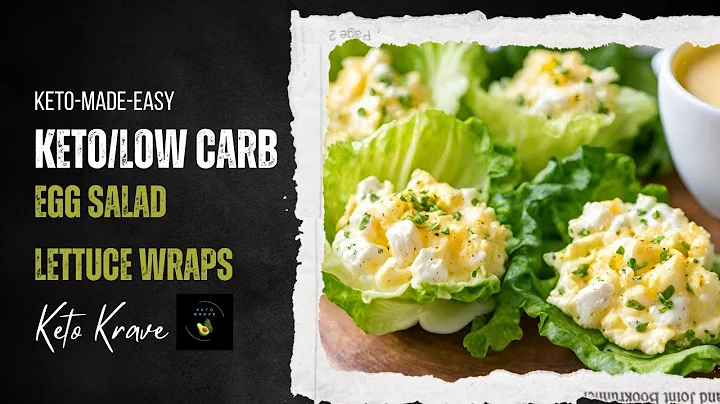 Keto/Low Carb Recipes: Egg Salad Lettuce Wraps