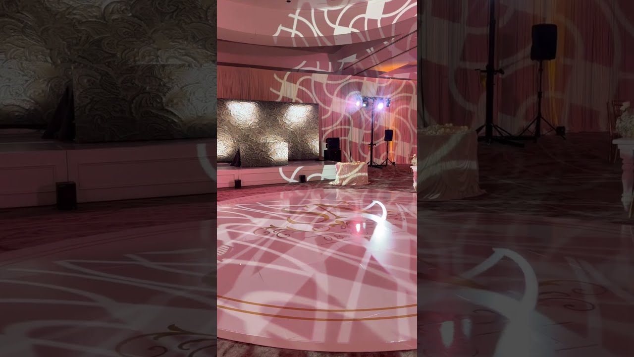 Custom gobo projection lighting