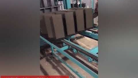 Retaining block making machine