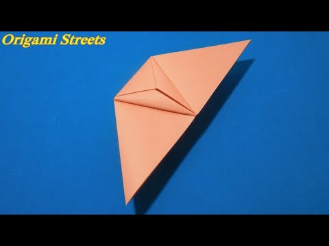 Оригами из бумаги планер