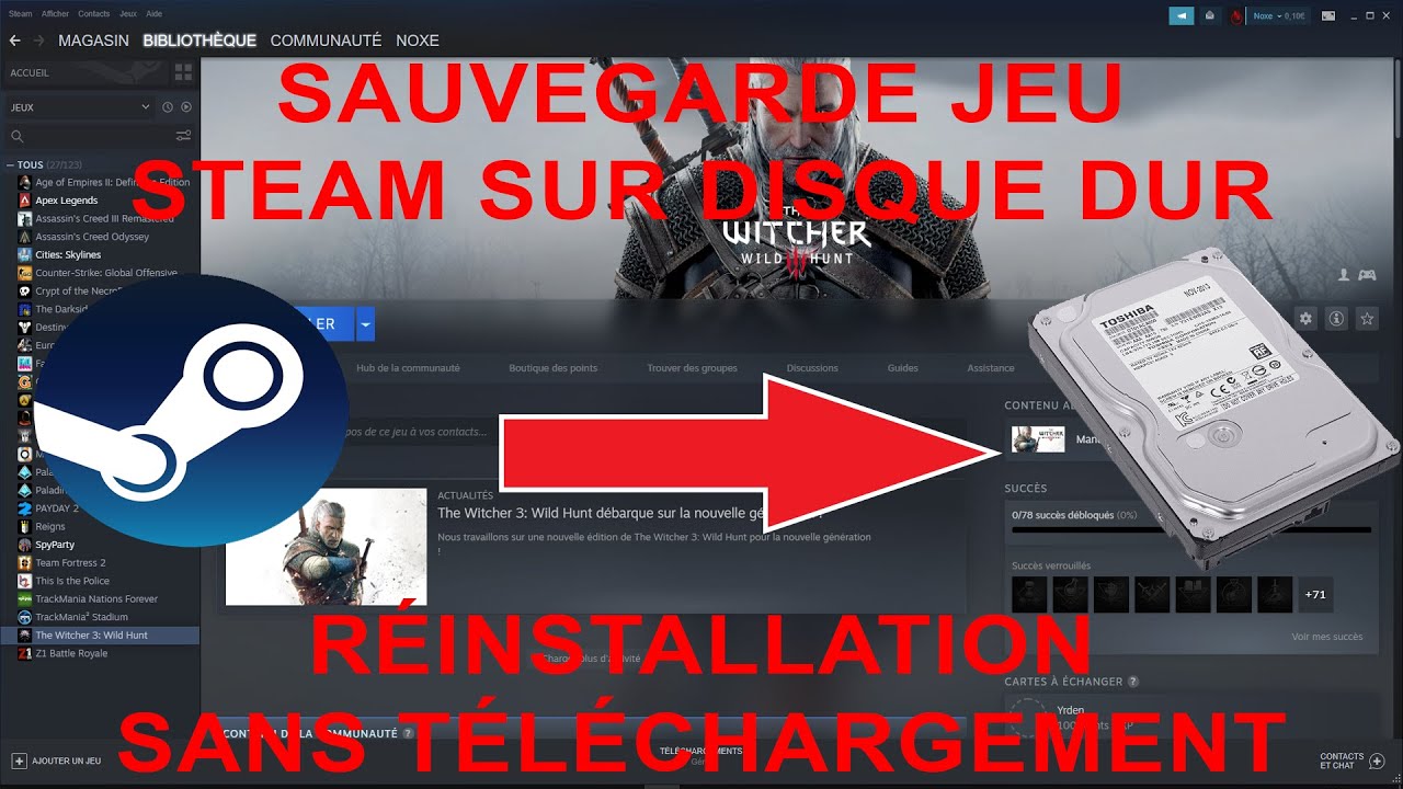 Comment Faire Fonctionner Jeu Sur Disque Externe