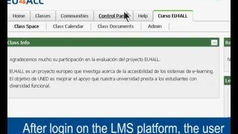 EU4ALL - How does a deaf person configure his/her preferences in a EU4ALL environment