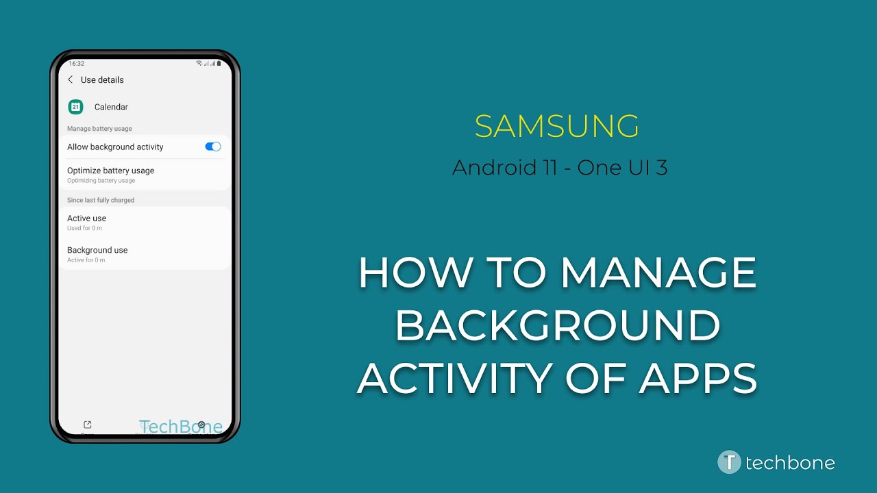 How to Allow/Restrict Background activity of Apps - Samsung [Android 11 -  One UI 3] - YouTube