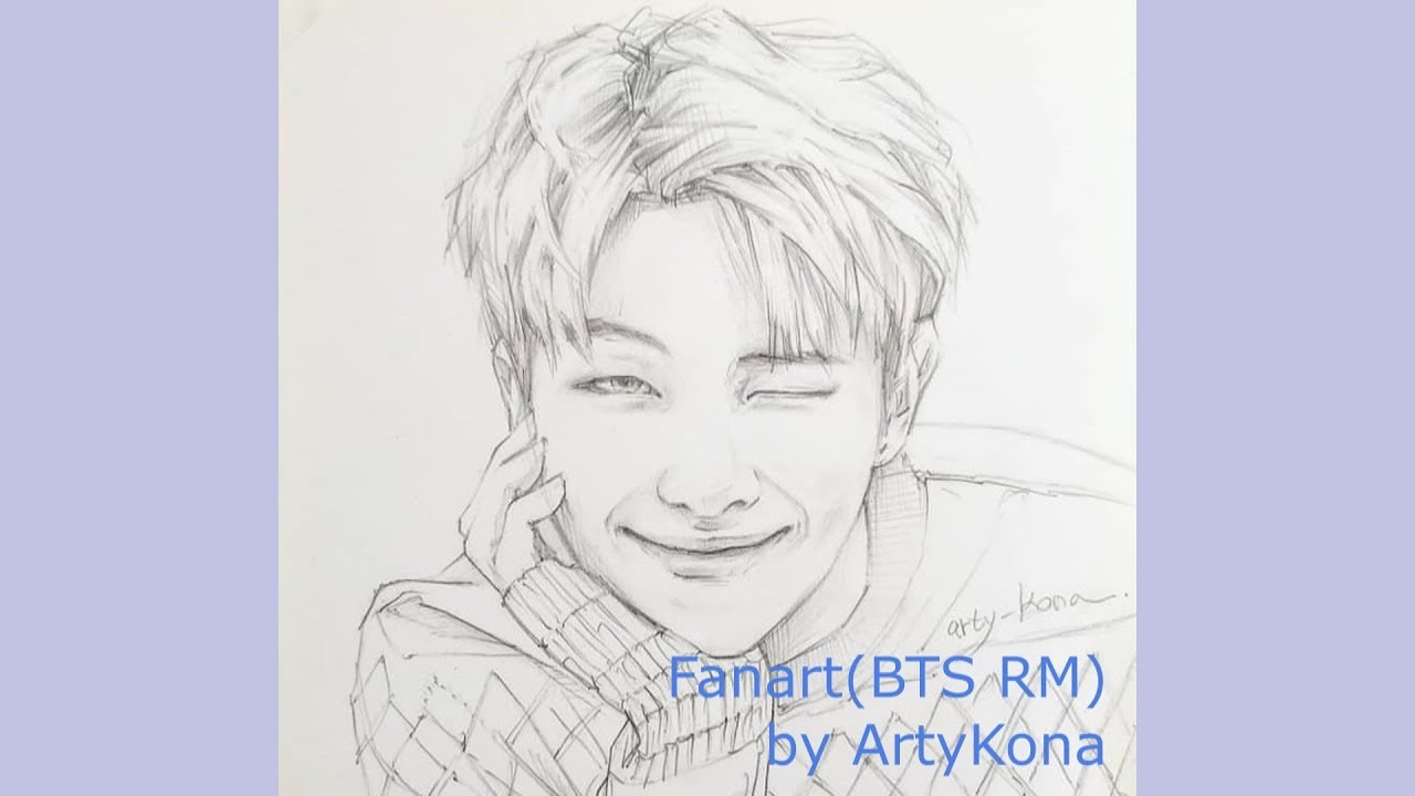 Featured image of post Bts Easy Drawings Rm : I want tto show you how to draw, drawing, coloring bt21 lets learn very easy, , tutorials and tips for kids i hope you like and sub.