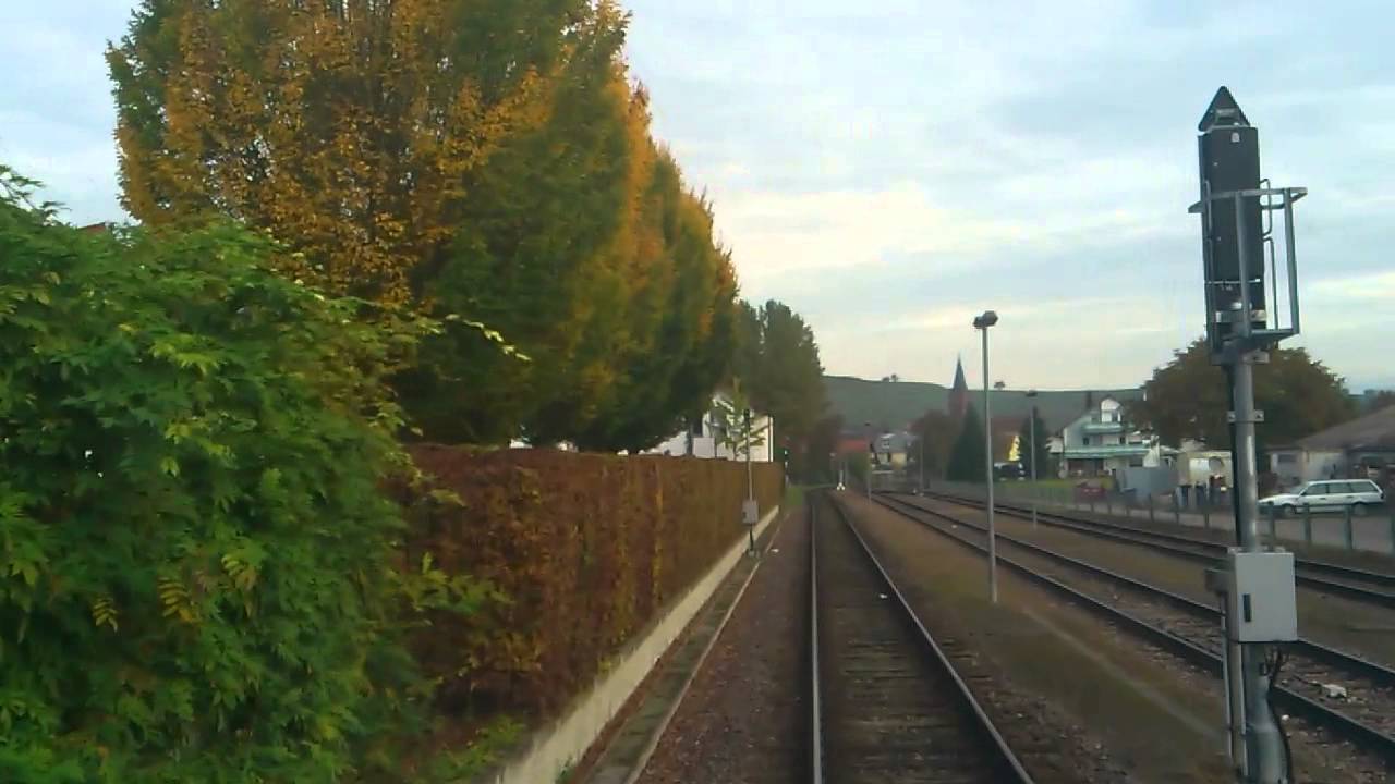 Von Gottenheim nach Endingen Teil 1/3 , Kaiserstuhlbahn