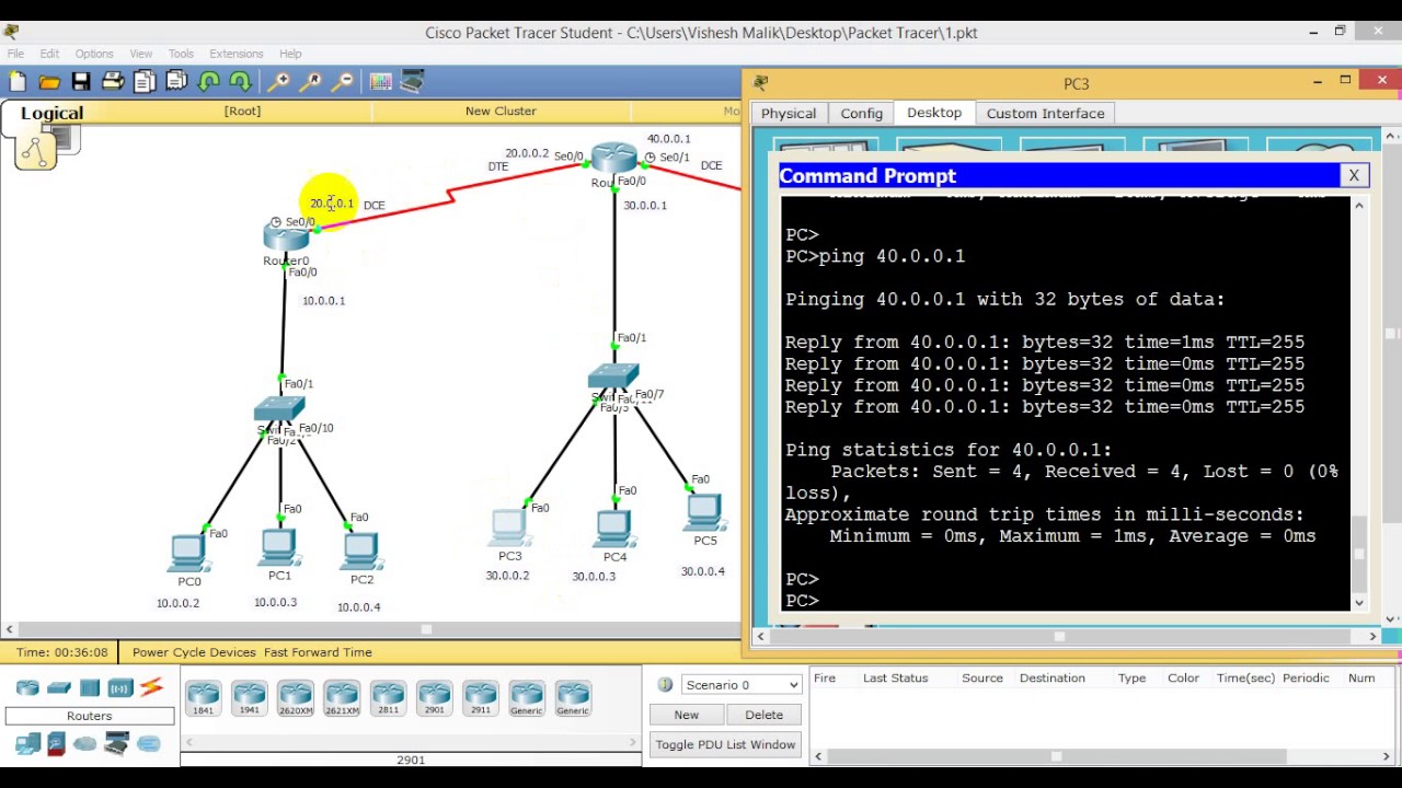 How To Configure Cisco Router With Basic Configuration Part 5 Youtube