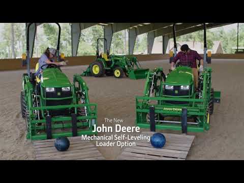 Self-Leveling Loader Bowling Ball Challenge | John Deere Compact Tractors