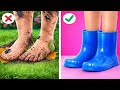 👨‍👩‍👧 AKILLI vs BASİT EBEVEYNLİK TÜYOLARI ✨ Olmazsa Olmaz Aletler,Zekice İpuçları &amp; DIY Çözümleri