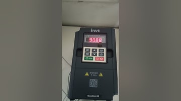 INVT VFD PARAMETER setting start stop