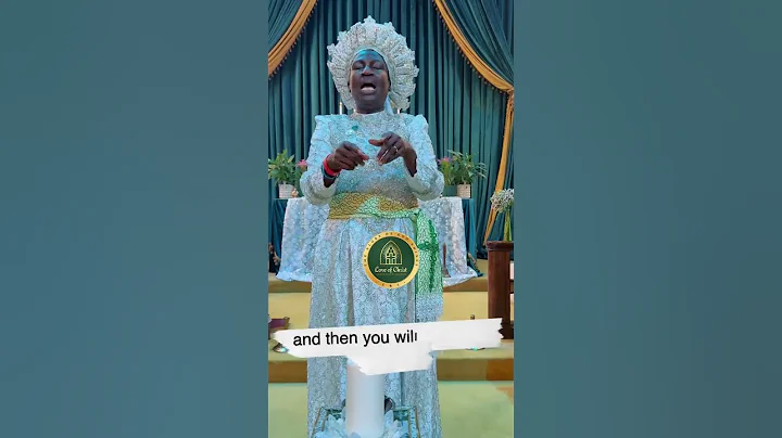 Happy new month - Esther Ajayi love of Shrist church #shorts #estherajayi  #c&s #cherubimandseraphim