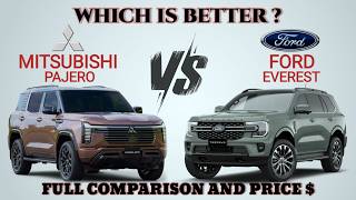 2027 Mitsubishi Pajero Vs Ford Everest 2027 | Which Is BETTER