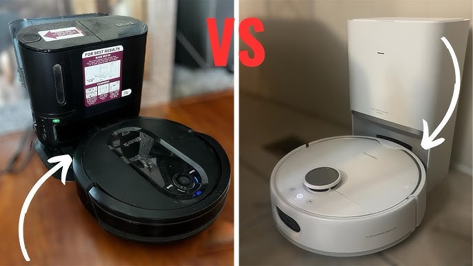 Shark ION Robot 755 vs iRobot Roomba 690 vs SwitchBot Mini K10+ side by side comparison
