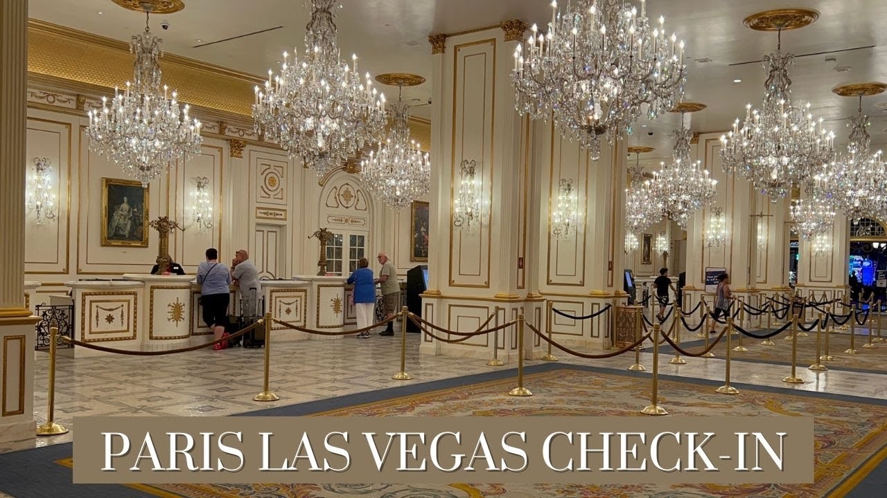 Paris Las Vegas Hotel Check-in, Las Vegas, Nevada