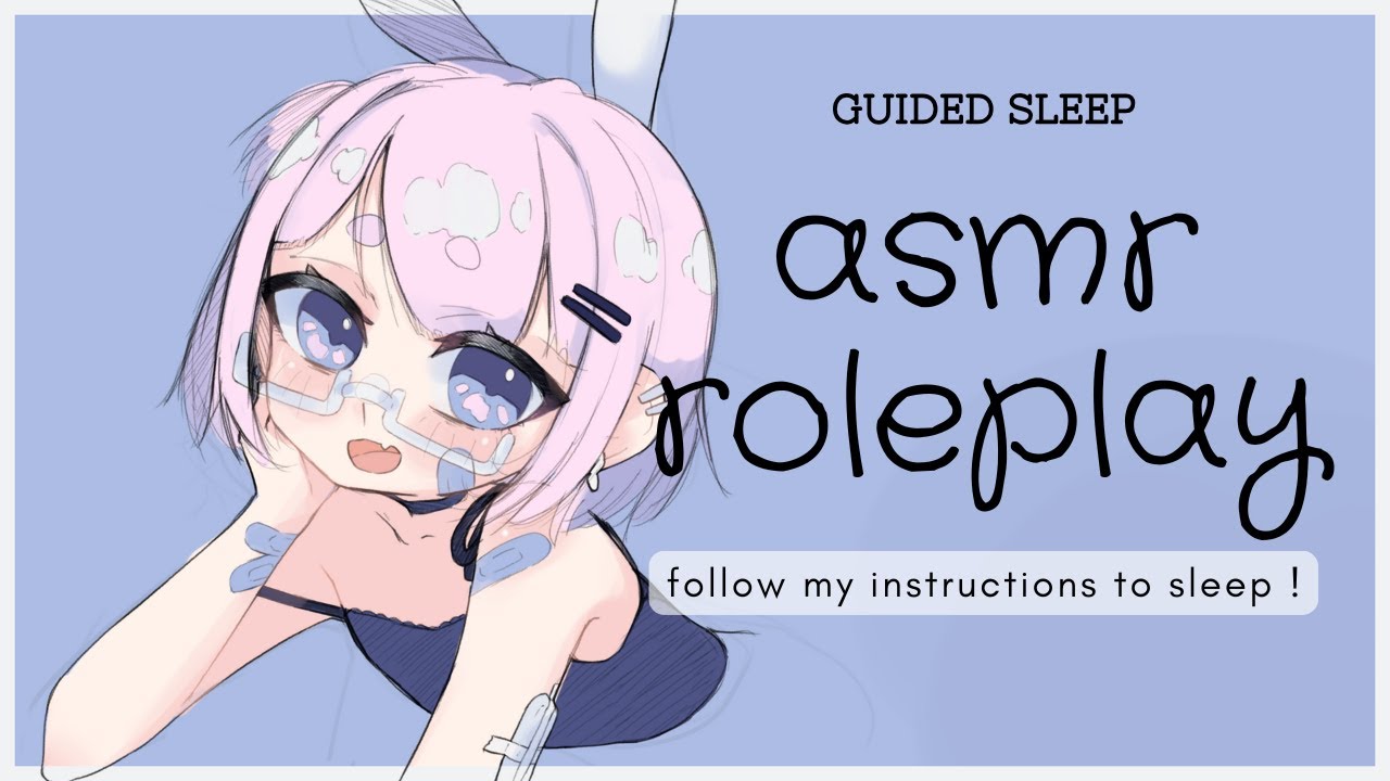 [ #ASMR RP ] INSOMNIA CURE ! Guided to sleep by a CHEEKY VAMPIRE ...