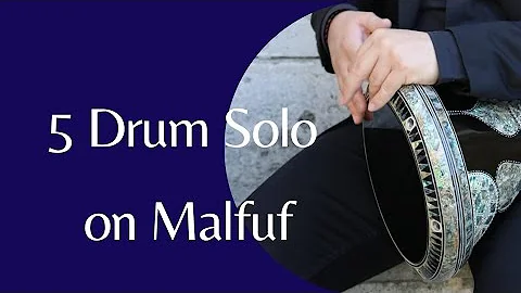 5 Drum Solo Phrases on Malfuf rhythm Tutorial