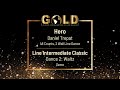 Gold 2023 line intermediate classic  dance 2 waltz hero  demo with music