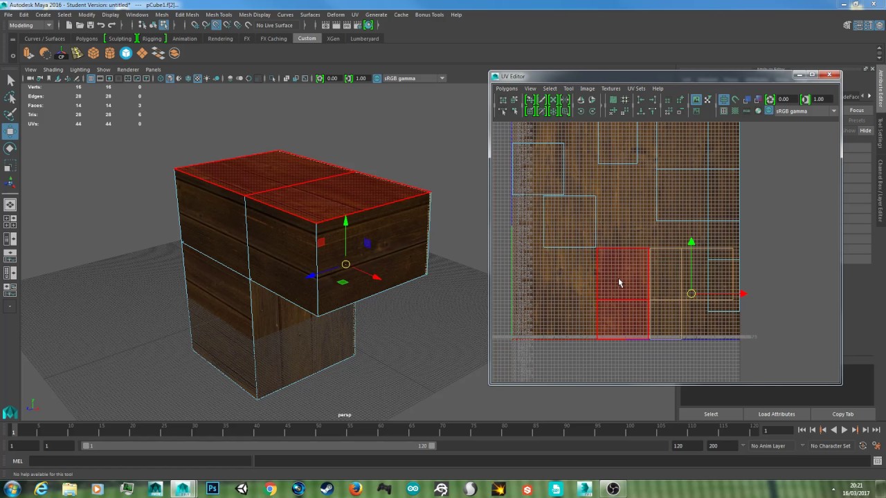 Basics of texturing & UV mapping [Autodesk Maya basics] - YouTube