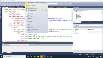 วิธี Sql server Connect Visual Studio