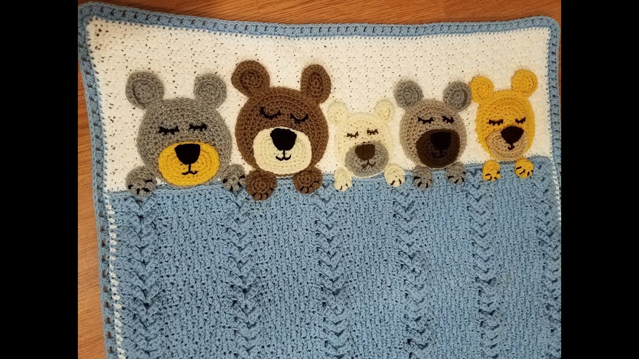 Episode 89 Finished The Teddy Bear Blanket YouTube