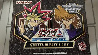 Reviewing The Streets Of Battle City Yugioh Speed Duel Box!!! | Yu-Gi-Oh Pack Opening!