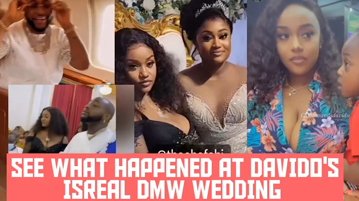CHIOMA AND DAVIDO STEPPED OUT FOR ISREAL DMW WEDDING CUBANA CHIEF PRIEST