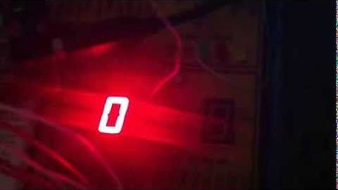 7 Segment Arduino Counter 0-9 and 9-0