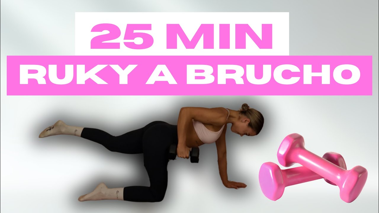 25 МИН. РУКИ И ЖИВОТ | Тренировка с гантелями дома