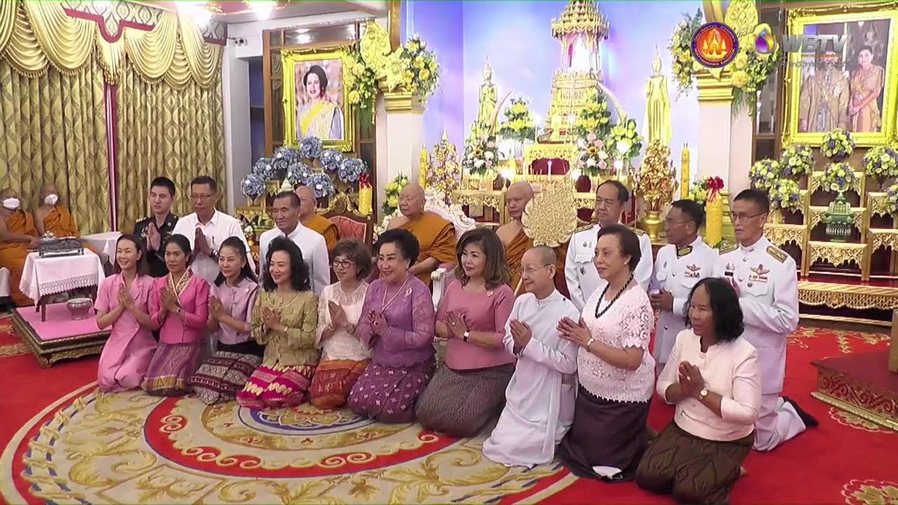 พิธีต้อนรับสมณศักดิ์สัญญาบัตร-พัดยศ 