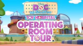 Operating Room Toy Hospital Tour Doc Mcstuffins Disney Junior